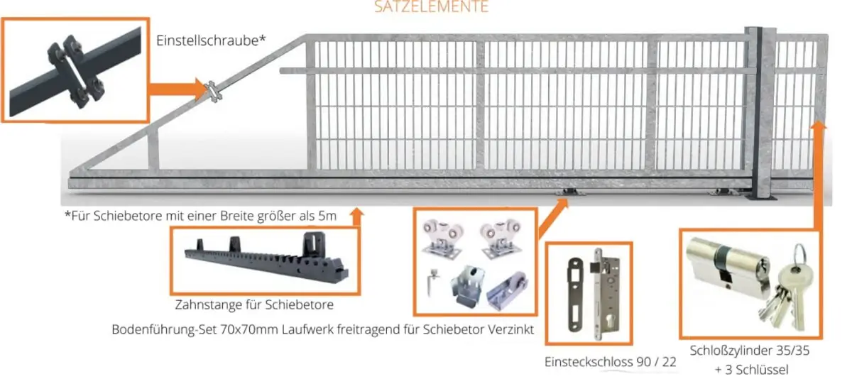 SchiebetorVerzinkt