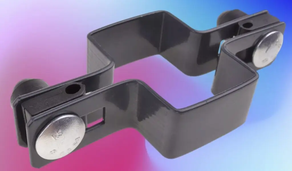 3-D Zaunpfosten schellen